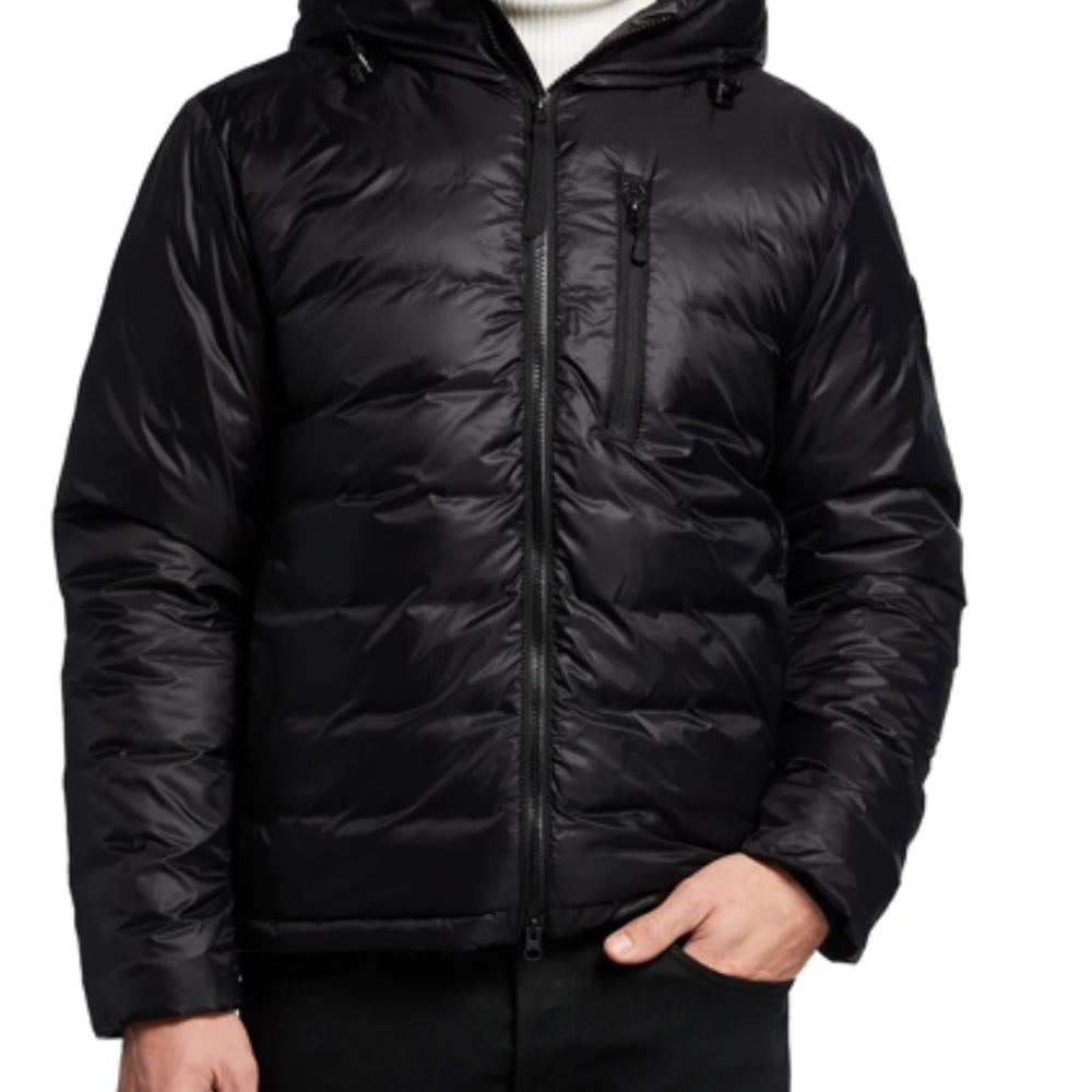 Canada Goose Men's Lodge Black Label Puffer Jacket
